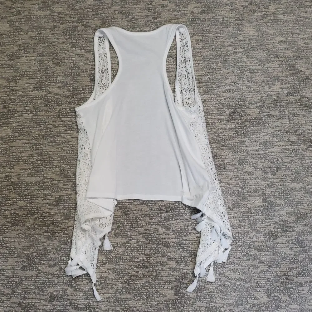 Justice brand girls lace vest